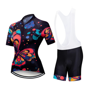 Combinaison de cyclisme de meilleure qualité en gros ensemble de maillot et cuissard à séchage rapide vêtements d'équitation respirants - Product Image 3