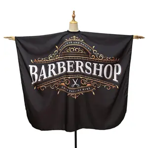 Customized Design Cape Barbershop Capes Custom Logo Hairdressing Barber Hair Cutting Stylist Cape