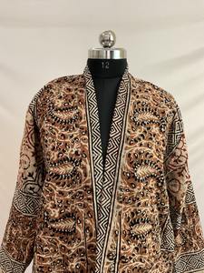 Nouvel arrivage de veste vintage de qualité supérieure manteau pour femmes veste Kimono cousue Kanhta veste unisexe taille libre - Product Image 6