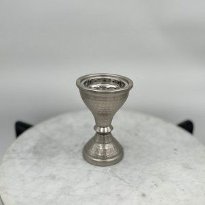 ชุดเตาเผาเครื่องหอมโลหะตีขึ้นรูป พร้อมผิวสแตนเลส ดีไซน์ทรงถ้วยแบบดั้งเดิม สำหรับใช้ในบ้านสไตล์ตะวันออกกลางและอ่าวอาหรับ เหมาะสำหรับเป็นของขวัญ - Product Image 6