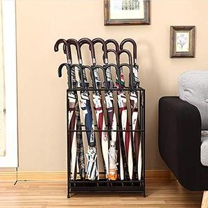 European Eco-Friendly Iron Single Tier Non-Folding Floor Type <b>Umbrella</b> <b>Stand</b> Storage Rack for Hotel Lobby and Household Use - Product Image 3