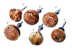 Boutons en bois Boutons d'armoire ronds 1 5 38mm Boutons en marbre naturels les plus vendus avec taille de forme de couleur personnalisée Fabriqué en Inde Article - Product Image 2