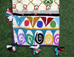 Authentique Banjara Dowry Big Banjara Rabari Antique Sac de travail à la main - Product Image 2