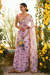 Vente en gros de saris en soie pure Kota Doriya pour occasions spéciales saree en soie disponible en vrac depuis l'Inde - Product Image 4