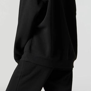 Sudadera larga de invierno con logotipo personalizado, jersey de poliéster/algodón polar, cuello simulado, elegante, duradero, calidad personalizada, informal - Product Image 3