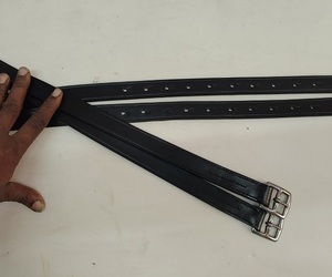 Étriers de cheval les plus vendus en cuir PVC, équipement équestre en acier inoxydable, fabrication OEM acceptée, fabricant d'équipements d'équitation, magasin d'équipements d'équitation de Kanpur - Product Image 5