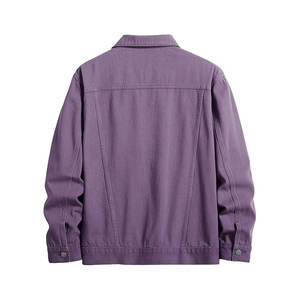 Chaqueta de mezclilla de invierno para hombre de alta calidad de tendencia superior Mejor estilo Tamaño regular Hecho de buen material Chaqueta de mezclilla de la mejor calidad para hombres - Product Image 2