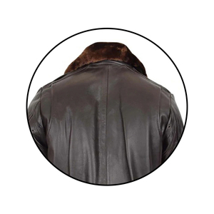 2024 meilleure mode MA1 hommes de haute qualité en cuir Bomber veste en gros toile Slim Fit semble impressionnant prix pas cher - Product Image 6