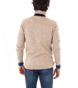 Suéteres Casuales Transpirables para Hombre, Venta al por Mayor, Calidad Superior, Logotipo Personalizado OEM, Diseño de Moda, Ropa Masculina, Cuello Alto Ajustado - Product Image 5