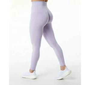 Leggings de sport pour femmes taille haute 100% coton serré décontracté grande taille sans couture confortable pour les sports d'hiver - Product Image 3