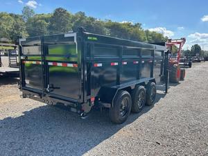 Remolque de Volteo 2026 7X16 14K con Cuello de Cisne, Remolque Agrícola con Rampas de Tubo HD y Gato Hidráulico - Product Image 3