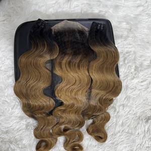 Wholesale Double Drawn Raw Vietnamese Hair Bundle Raw <b>Body</b> <b>Wave</b> Hair Bundles Human Hair Natural Black - Product Image 1