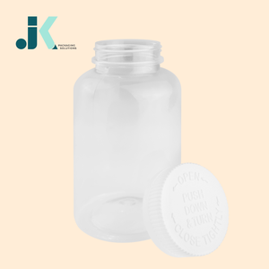 ขวดกลม300มล. ฝาปิดขวดพลาสติก PET M0276ผลิตในเวียดนาม - Product Image 2