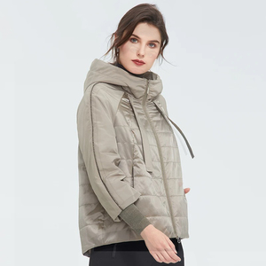 Fabrication de vêtements prix de gros femmes vestes bouffantes pas cher prix vêtements d'hiver fermeture éclair dernière conception veste respirante pour femmes - Product Image 2