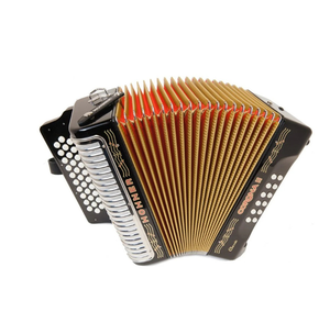 NEW Hohner 3500FB Corona II 31 Button FBbEB Diatonic Accordion White w/ Bag - Straps - Product Image 2