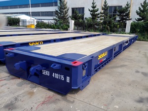 Remolque de Plataforma Rodante de Alta Calidad de 40 pies, Remolque Mafi, Remolque Rodante con Precio Económico en Venta - Product Image 2
