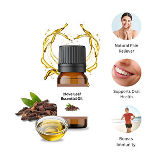 Huile Essentielle de Théier et de Clou de Girofle Certifiée Biologique 30ml, Distillée à la Vapeur, Prix Usine, Éclaircissante, COA, FDS, Sécurité, GMP - Product Image 1