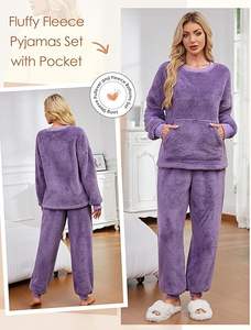 Custom Silk Cotton Loungewear Women's Sleepwear Pajama Set Pattern Pyjamas Wholesale Night Dresses for Woman - Product Image 4