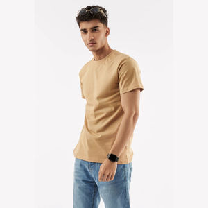 Tricoté formel pour hommes de haute qualité pour chemises T-shirt d'impression numérique lavé 100% coton lourd personnalisé - Product Image 5