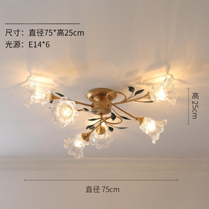 โคมไฟเพดาน LED โมเดิร์น แสงสีขาวเย็น 3500K ฝาครอบอะคริลิก ฐานไม้แขวน  Ra80 รับประกัน 3 ปี สำหรับห้องนั่งเล่น - Product Image 3