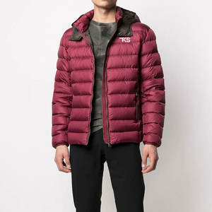 เสื้อโค้ทขนเป็ดมีฮู้ดสำหรับผู้ชายเสื้อแจ็คเก็ตขนเป็ดมีฮู้ดสำหรับฤดูหนาวน้ำหนักเบา - Product Image 4