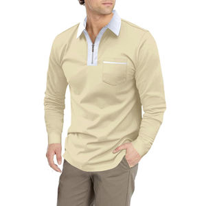 Top Quality Design Printed Breathable <b>Men's</b> <b>Polo</b> <b>Shirts</b> <b>Long</b> <b>Sleeve</b> Custom Designs Logo Embroidery Printed Gothic <b>Polo</b> <b>Shirt</b> - Product Image 3