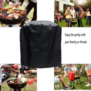 Housse de <span class=keywords><strong>barbecue</strong></span> ronde de 27 x 27 pouces, housse de <span class=keywords><strong>barbecue</strong></span> au gaz - Product Image 3
