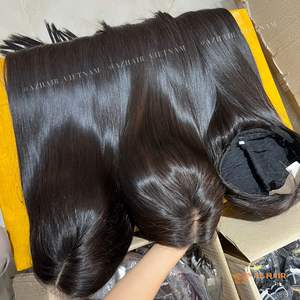 Perruques vierges de vendeur de haute qualité Remy Hair vietnamienne droite extensions de cheveux humains prix de gros - Product Image 4
