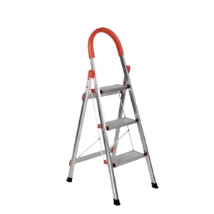 Heavy Duty 4 Step Aluminium <b>Ladder</b> with Wide Steps Ideal for Household & Indoor Use for Best Wholesale Price - Product Image 1