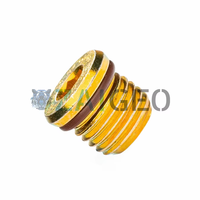 Coupeur à jet d'eau CNC pour H2O 400061-4 Bouchon hexagonal creux # 4 Str. Joint torique fileté 7/16\" OD pour intensificateur de machine de découpe hydroélectrique