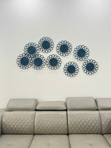 Placa de cargador de ratán hecha a mano elegante para eventos especiales Placa de cargador de ratán práctica para reuniones de vacaciones - Product Image 2