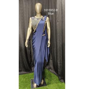 Offre spéciale de stylistes, tissu importé, séquence de travail, sarouel prêt à porter avec Blouse cousue pour femmes, grossiste, achats en ligne - Product Image 1