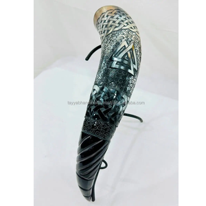 Cuerno para beber vikingo sajón de Venta caliente, diseño de taza de cuerno hecho a medida y elaborado con cuerno para beber de alta calidad - Product Image 2