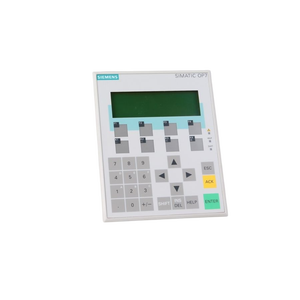 SIEMENS PANNELLO OPERATORE OP7/DP DISPLAY LC, RETROILLUMINATO LED 4 RIGHE, 20 CARATTERI/RIGA, SIMATIC S7, M7, PROFIBUS-DP 1.5 MB - Product Image 1