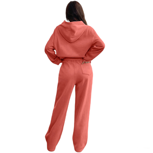 Survêtements surdimensionnés pour femmes avec logo personnalisé, style tendance, matière de haute qualité, taille plus, épaules tombantes - Product Image 2