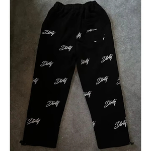 Pantalons de randonnée en plein air lavés à l'acide par sublimation personnalisée Pantalons pour hommes Vêtements décontractés multi-poches et jambes amples - Product Image 2