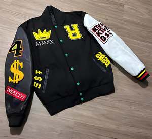 Veste de baseball varsity avec logo personnalisé pour les équipes sportives et les clubs, nouveau design, veste universitaire pour hommes - Product Image 3