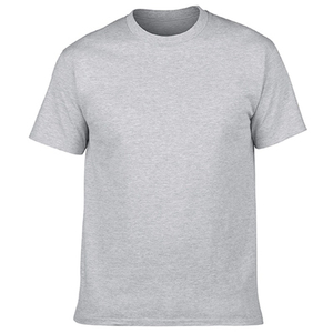 T-shirts pour hommes de haute qualité en gros, impression de logo, blancs, surdimensionnés, 100% coton, t-shirts à col rond pour hommes de qualité supérieure - Product Image 4