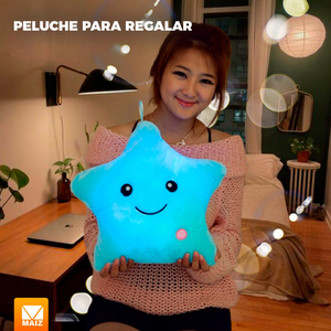 Soft Baby <b>Star</b> Plush Pillow <b>Cushion</b> with LED Light - Assorted Colors - Product Image 6