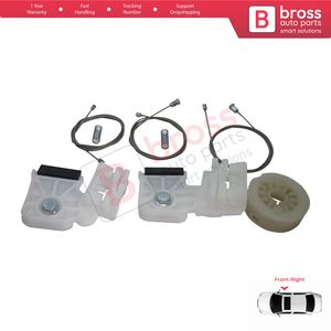 BWR5218 Kit de reparación de regulador de ventanilla eléctrica delantero derecho para Elantra HD 2005-2011 Sonata NF 2005-2008 824812H000 Bross Auto Parts - Product Image 4