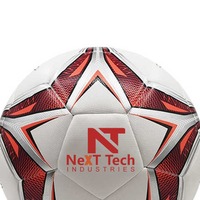 Tech Industries Ballon d'entraînement de football Matériau PU à des fins d'entraînement avec un design personnalisé et un logo personnalisé