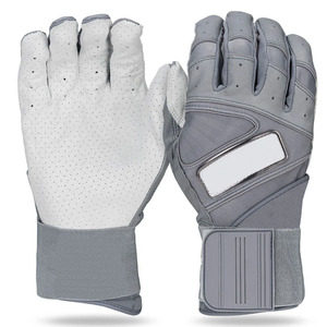Gants de frappe de baseball de haute qualité en cuir, séchage rapide, logo personnalisé, fermeture auto-agrippante pour baseball/softball - Product Image 3