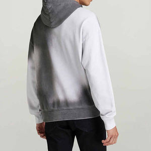 2025 Venta al por mayor Sudaderas con capucha de lavado ácido Transpirable Sostenible Diseño OEM Sudaderas con capucha térmicas Premium básicas, sudaderas con capucha de mezcla de algodón - Product Image 6