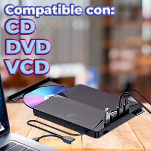 7-in-1 Multifunctional DVD/CD/VCD Recorder with <b>USB</b> 3.0 <b>Hub</b> TF and SD Card Slots Stock Available - Product Image 6