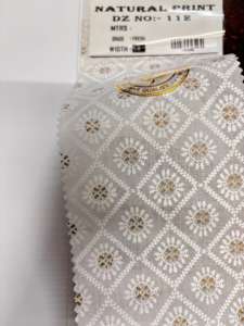 Tela de algodón con estampado Dobby peinado Premium, técnica tejida de calidad de exportación para camisas Kurtas Lisas para hombres y mujeres al aire libre - Product Image 3