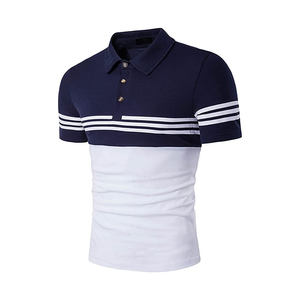 New Design <b>Grey</b> Striped <b>Men</b> <b>Polo</b> <b>Shirt</b> Within Multiple Colors / Custom <b>Polo</b> <b>Shirt</b> with Custom Design and logo - Product Image 2