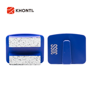 Dupla barra concreta lixar bloco quadrado diamante moagem disco OEM customizável disco abrasivo moedores - Product Image 2