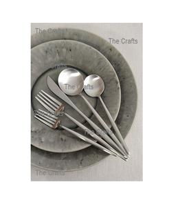 Brass <b>Gold</b> <b>Color</b> Cutlery Set for Kitchenware <b>Food</b> Serving Eating Cutlery Spoon Fork Knife Set at Good Price - Product Image 2