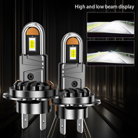 Lampu depan Led H7 pabrik grosir pipa tembaga berbentuk U pasang dan Mainkan Mini H7 lampu mobil Led