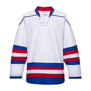 Nouveauté 2026 – Maillot de hockey sur glace personnalisé, écologique, respirant, avec logo sur mesure et 100 % polyester – Vente en gros - Product Image 1